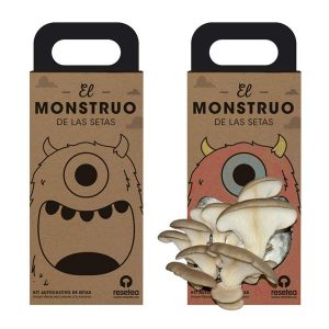 El Monstruo de las setas - kit cultivo de setas para niños