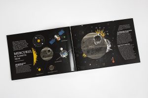 El Sistema Solar - Un libro que brilla en la oscuridad