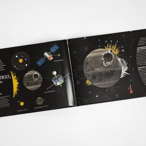 El Sistema Solar - Un libro que brilla en la oscuridad
