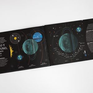 El Sistema Solar - Un libro que brilla en la oscuridad
