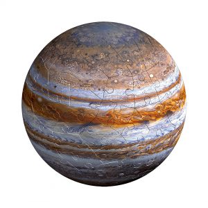 Puzle de los planetas del sistema solar en 3D