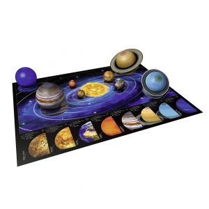 Puzle de los planetas del sistema solar en 3D - EresCiencia