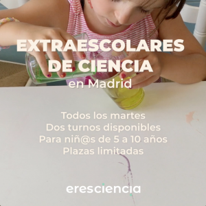 Extraescolares de ciencia en madrid
