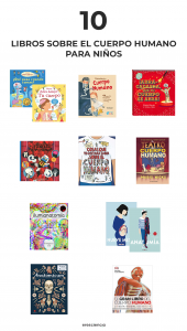 10 libros sobre el cuerpo humano para niños