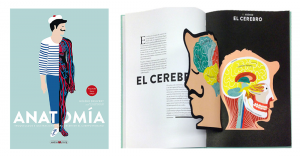 8. Anatomía: Troquelados e ilustraciones para observar el cuerpo humano