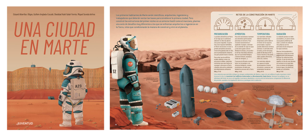 Una Ciudad en Marte - 7 libros de ciencia para el día del libro