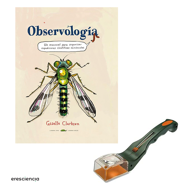 Libro Observologia y lupa - 8 regalos para una navidad científica