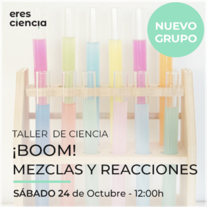 Taller ¡BOOM! - Mezclas y Reacciones - Science Club (Sábado 24 mañana)